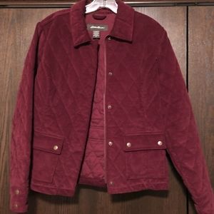 Eddie Bauer Women's Quilted Corduroy Jacket